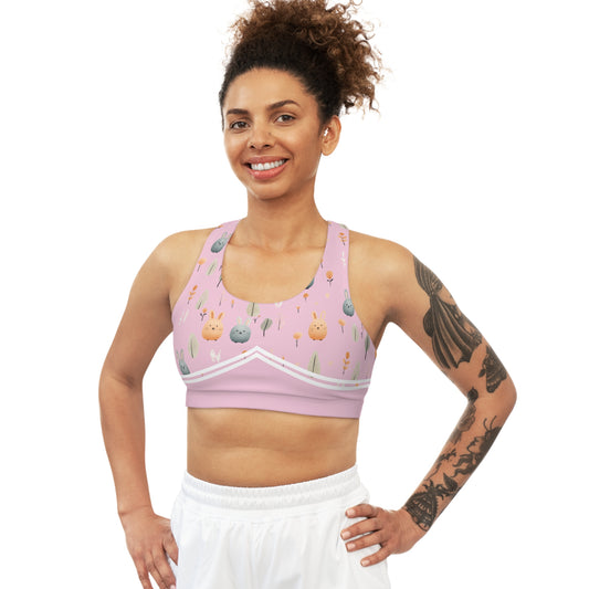 Rabit Sports Bra | Custom Sports Bra | Harmony Hue