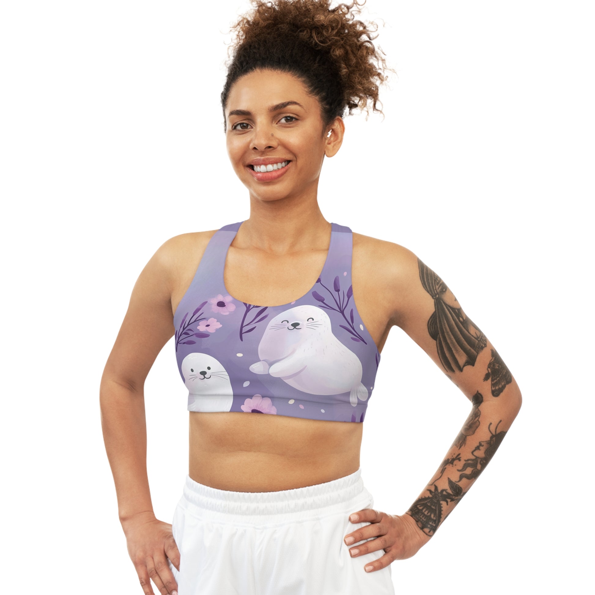 Serene Seals Sports Bra | Seals Sports Bra | Harmony Hue