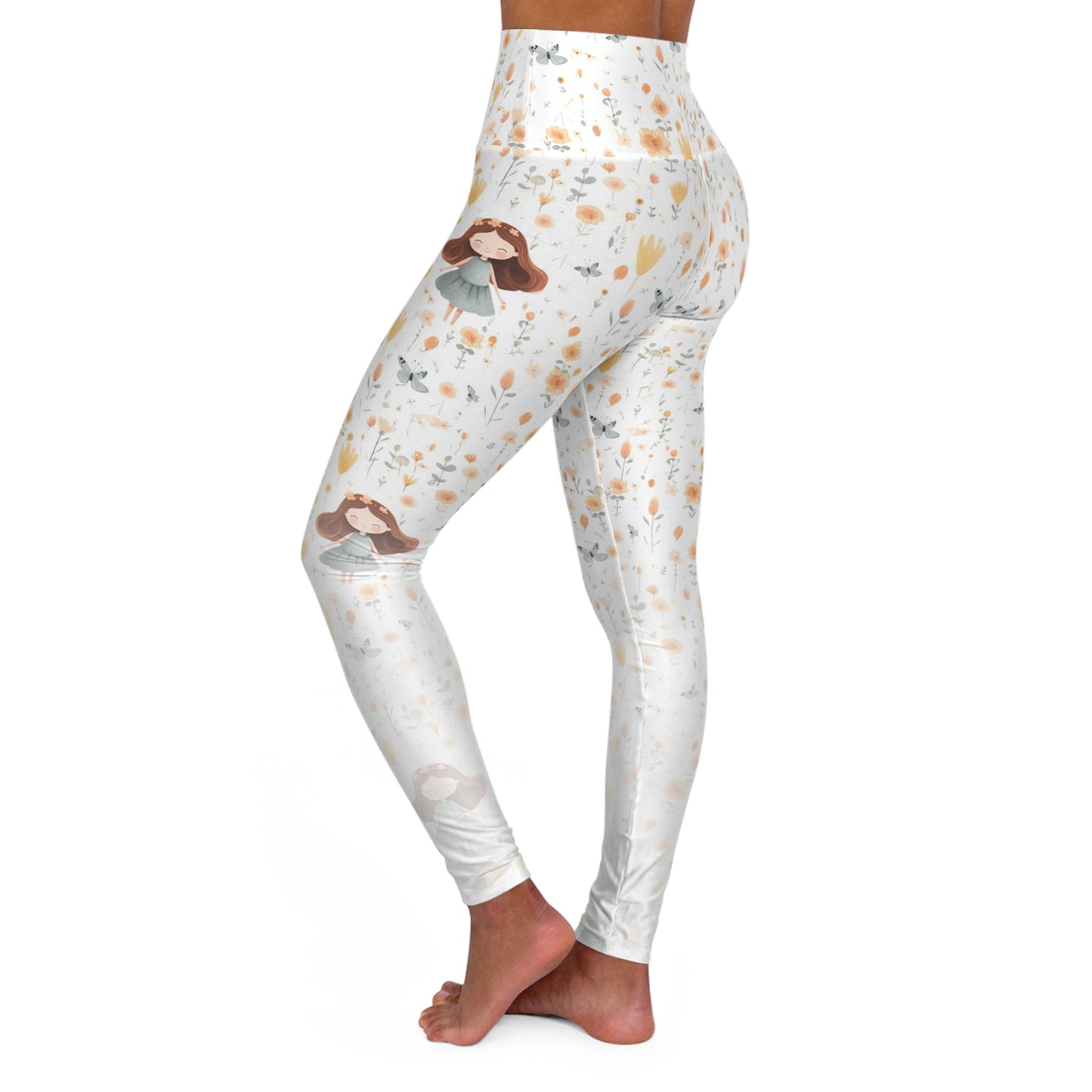 High Waisted Leggings | Fairy Yoga Pants | Harmony Hue