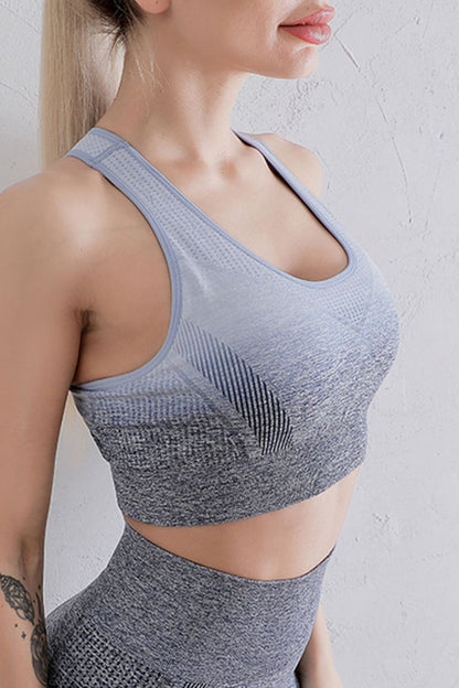 Racerback Sports Bra | Gradient Sports Bra | Harmony Hue