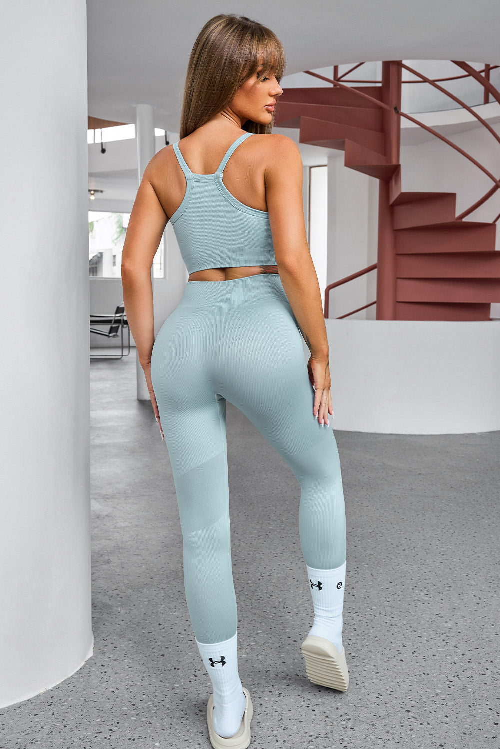 Tank Cropped Gymwear | Active Top and Pants Set | Harmony Hue