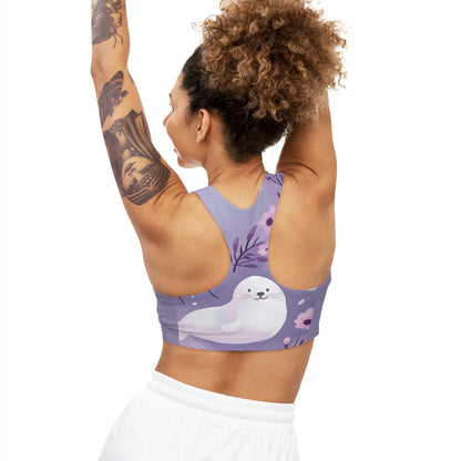 Serene Seals Sports Bra | Seals Sports Bra | Harmony Hue