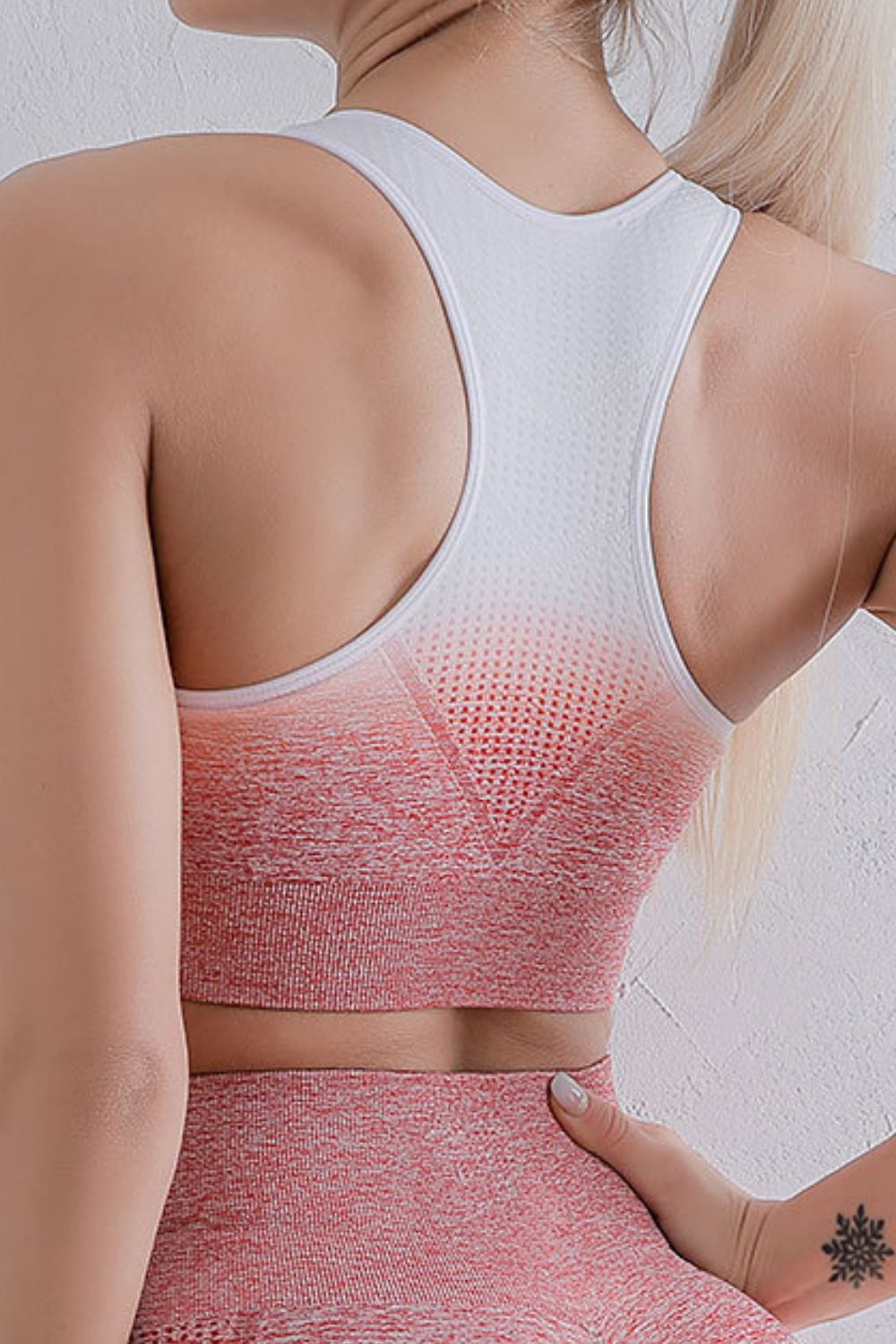 Racerback Sports Bra | Gradient Sports Bra | Harmony Hue