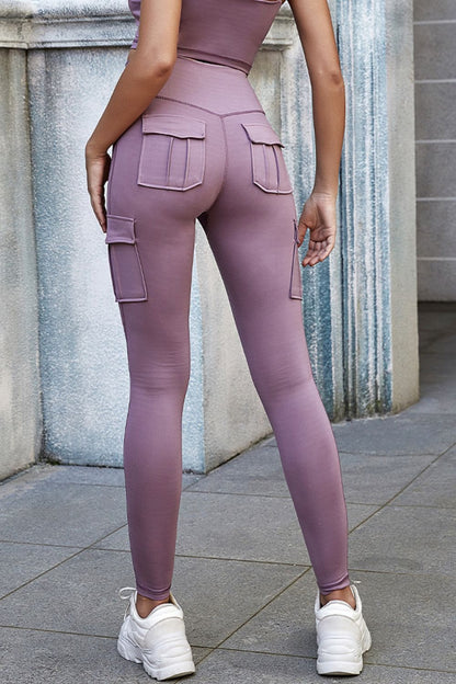 Pockets High Waist Leggings | High Waist Leggings | Harmony Hue