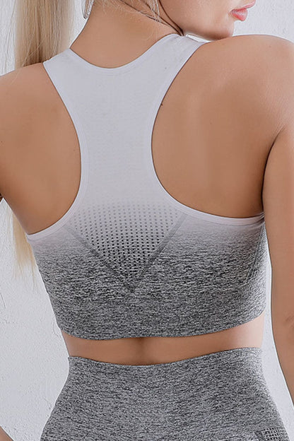 Racerback Sports Bra | Gradient Sports Bra | Harmony Hue