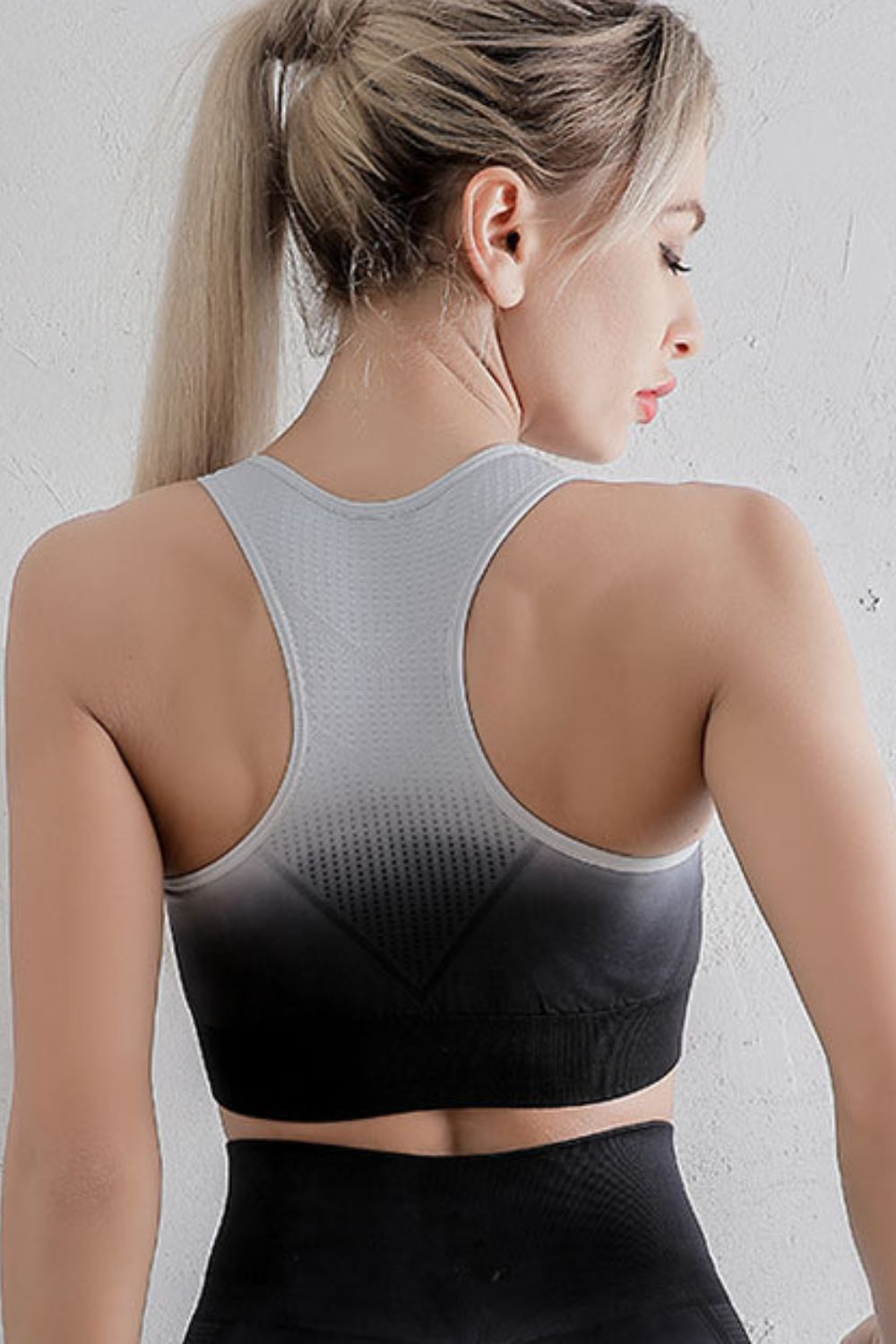 Racerback Sports Bra | Gradient Sports Bra | Harmony Hue